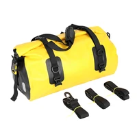220l bike pannier bag bicycle pannier bicycle accessories black and yellow waterproof multi functional bike bag