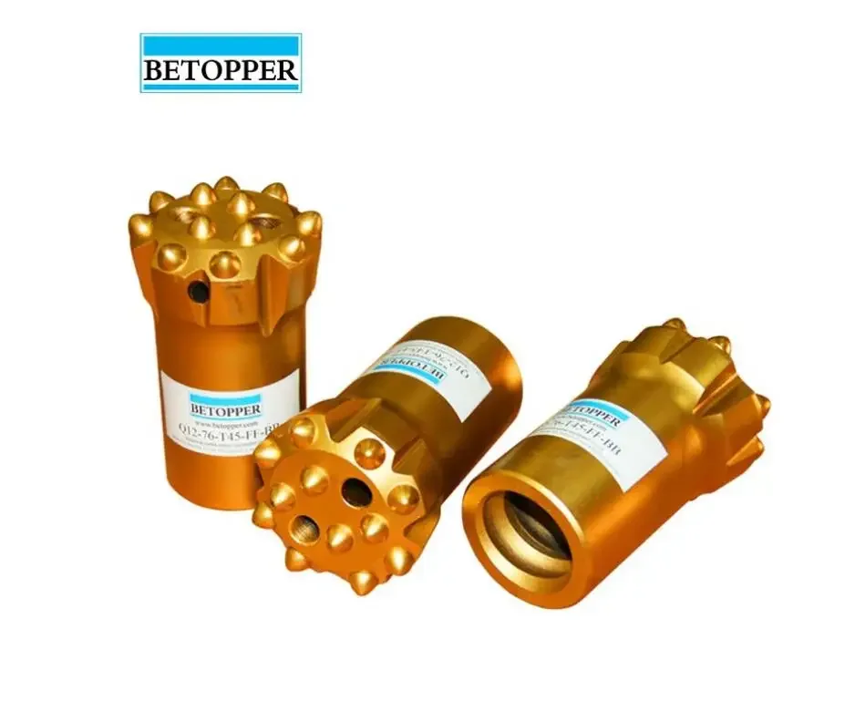 Кнопочная насадка Atlas Copco T45 высшего качества для сверления длинных отверстий