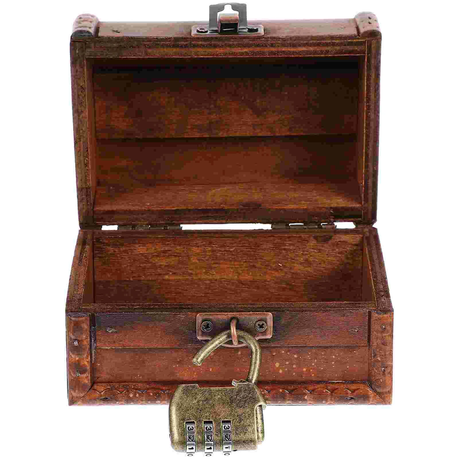 

Hand Decor Vintage Storage Wooden Box Jewelry Organizer Case Holder Cases Boxes