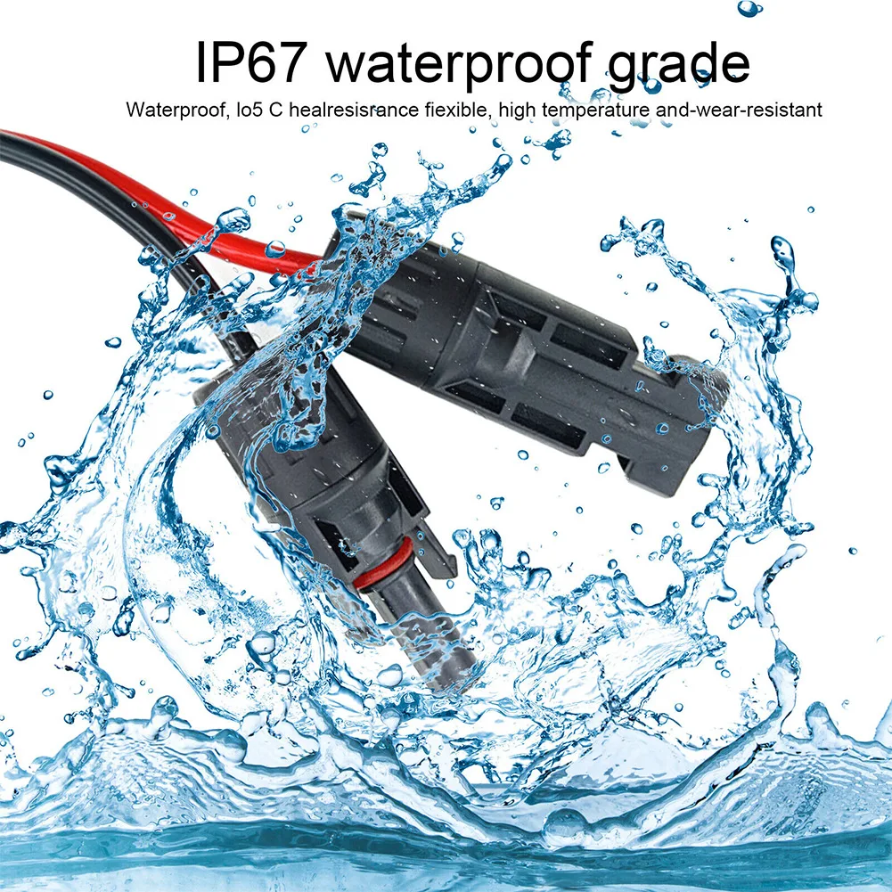 

12AWG Power Pole Adapter 12AWG XT60 Electric Vehicle Power Generator Red Wire Positive Solar Panel Cable Connector