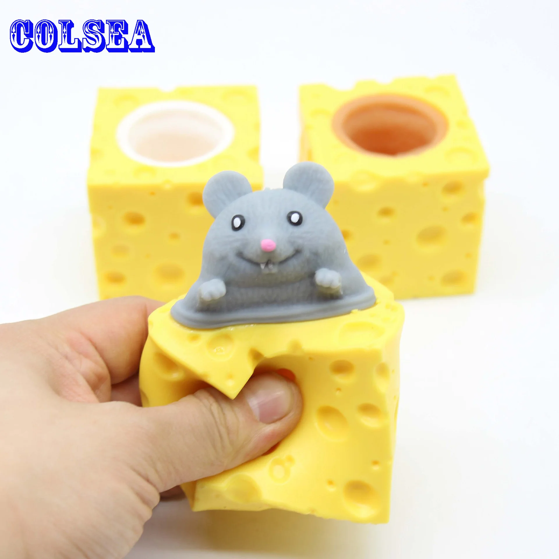 

Colsea игрушка-антистресс в виде белки, мягкие медленно восстанавливающие форму игрушки-сжималки для детей и взрослых, рождественский подарок