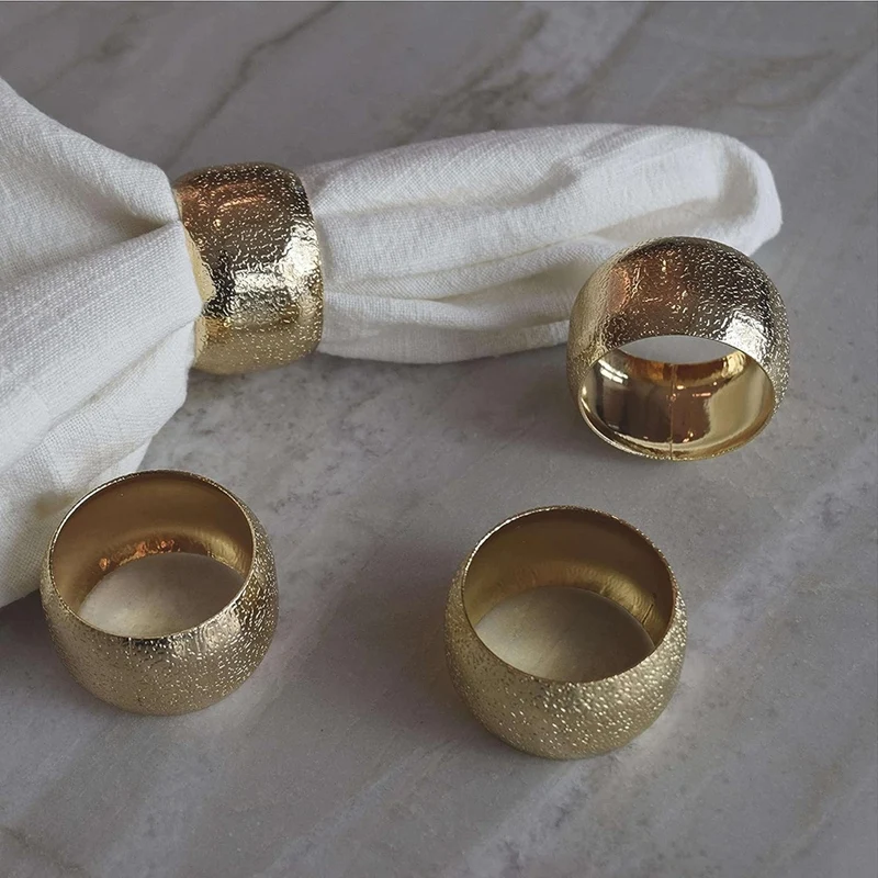 6 шт. свадебные кольца для салфеток