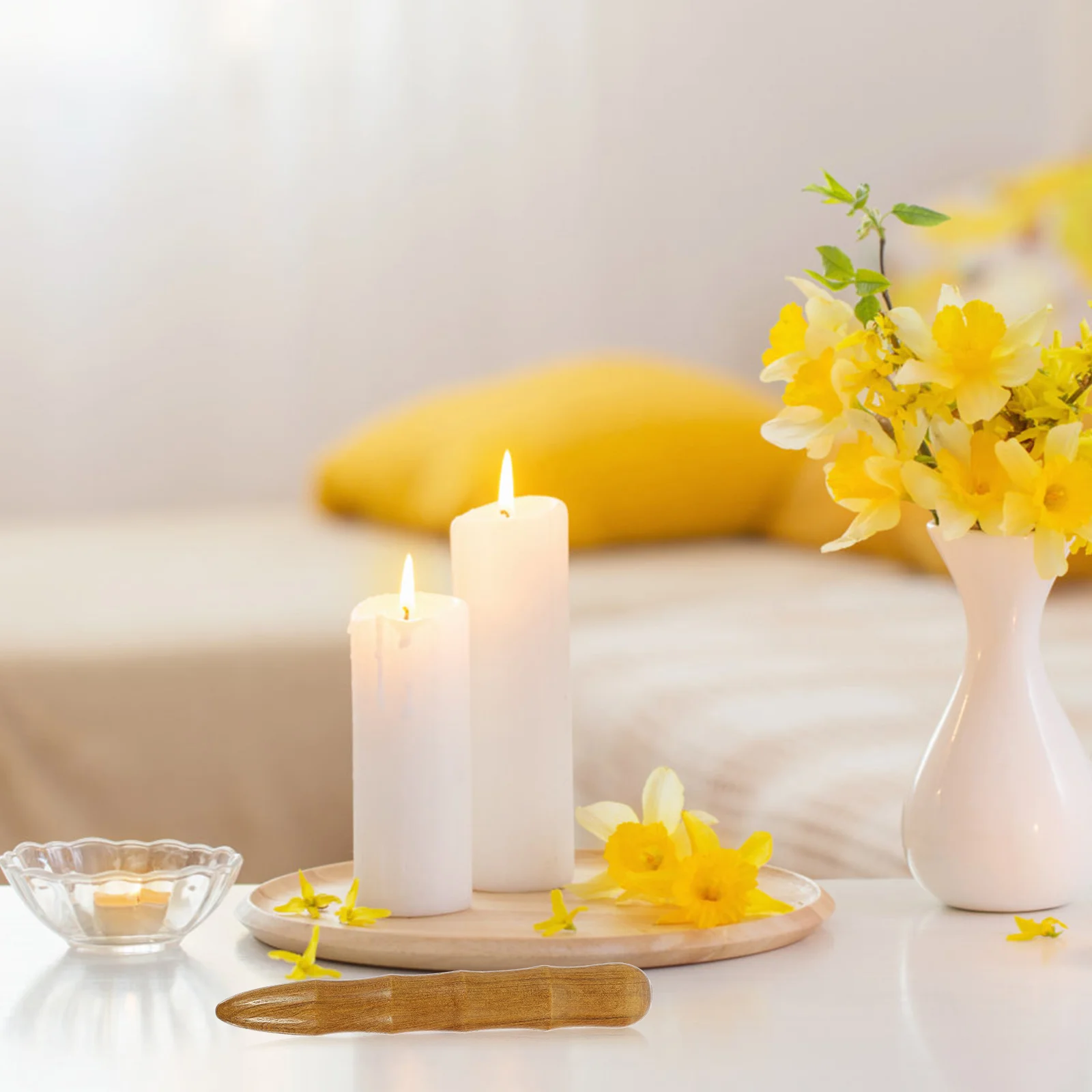 2 шт. тапочки для акупунктуры шеи носки массажный инструмент деревянные