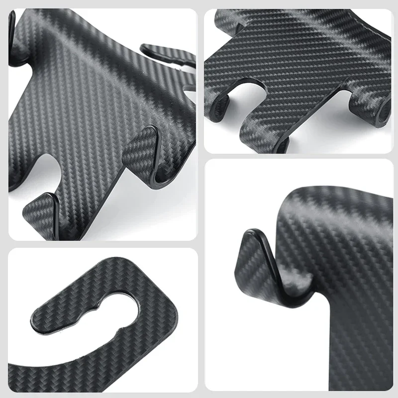 Крючок на подголовник сиденья автомобиля из углеродного волокна 2023 для BYD ATTO 3 Yuan