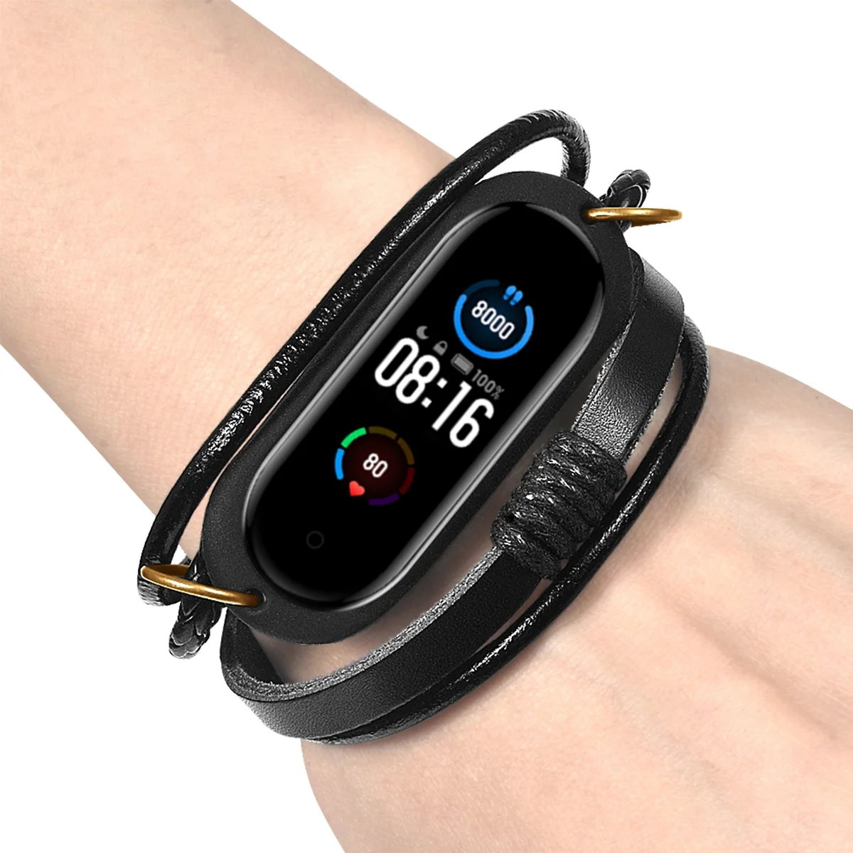 

Watch Strap Band Wristband Replacement Bands Bracelet Chain Braided Black Diver Release Quick Handmade Wristbands Vintage Men