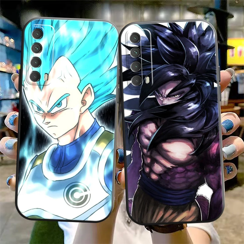 

Japanese Anime Dragon Ball Phone Case For Huawei P Smart Z 2019 2021 P20 P20 Lite Pro P30 Lite Pro P40 P40 Lite 5G Carcasa