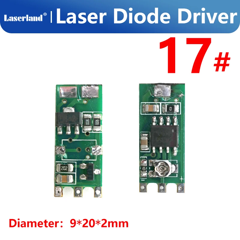 780nm 808nm Laser Diode Drive Circuit 100/200mW High Power Red Green