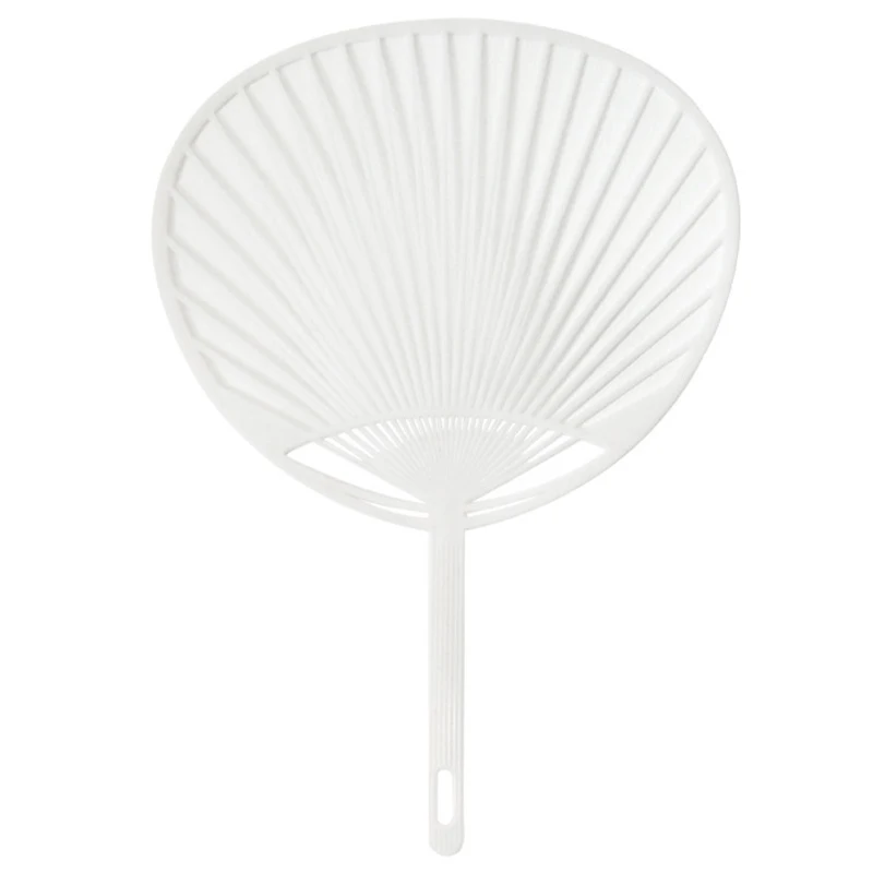10 шт. белый пластик креативный прочный японский веер Uchiwa набор сделай сам