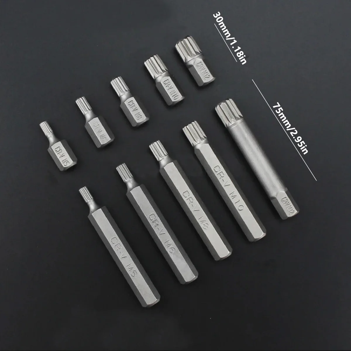 40 шт. Набор торцевых ключей с трещоткой 1/4 дюйма