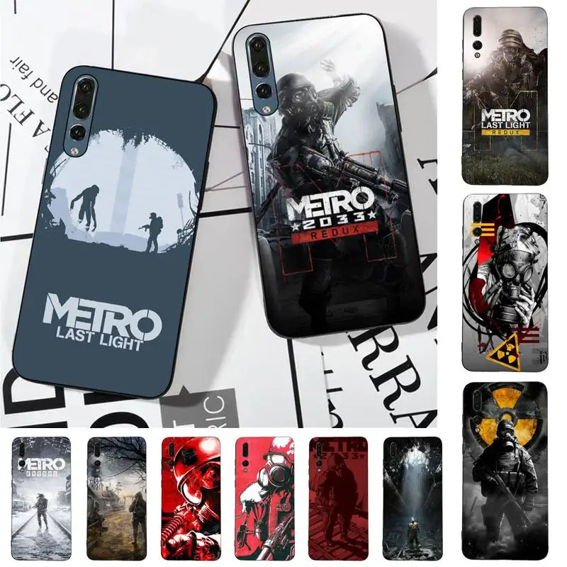 

LVTLV Metro 2033 Phone Case for Huawei P30 40 20 10 8 9 lite pro plus Psmart2019