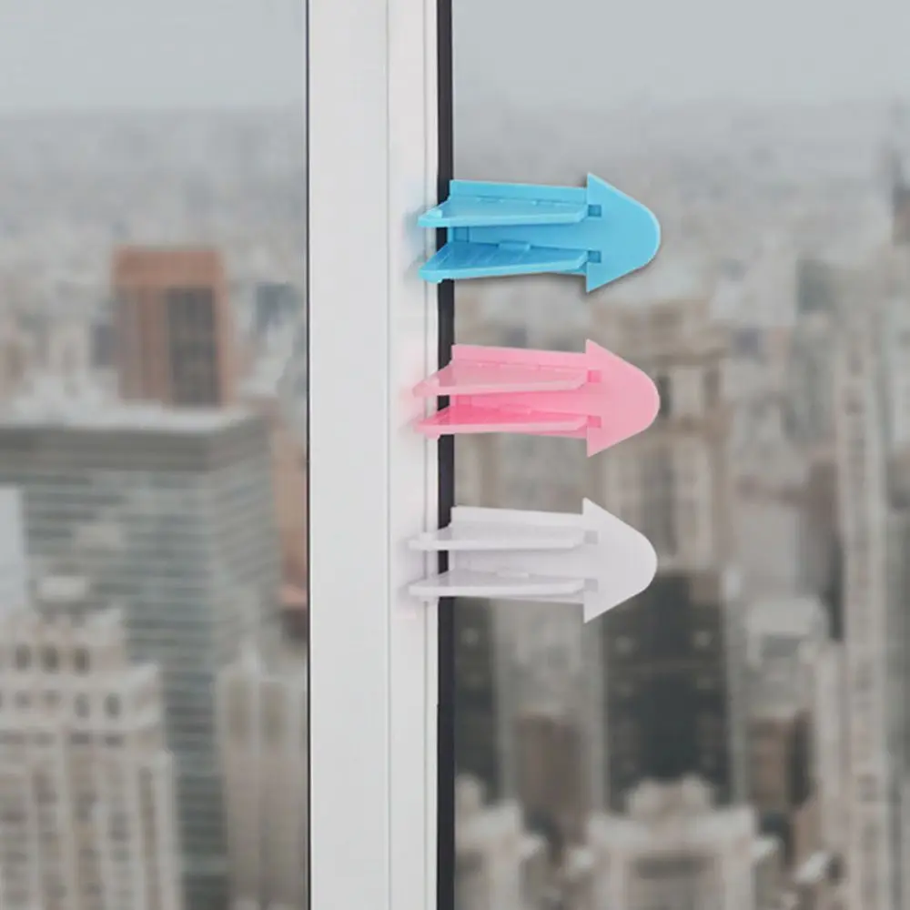Children Safety Lock Kids Sliding Window Locks Baby Security Protector Push-Pull Door Cabinet |