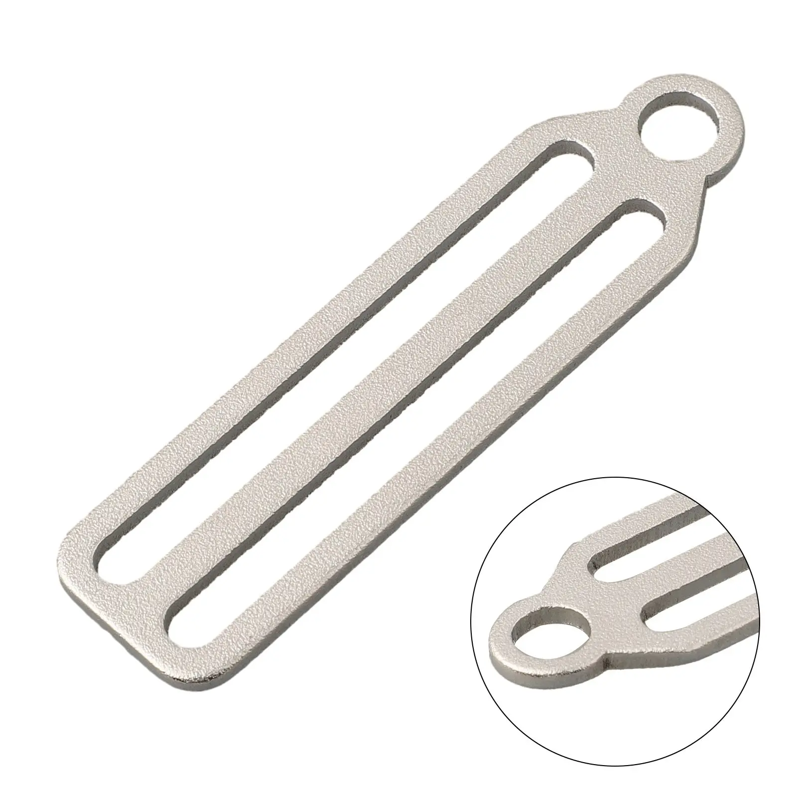 Пряжка-слайд Пряжка 1 шт. 68*18*2 мм Легкая серебряная нержавеющая сталь Водные виды