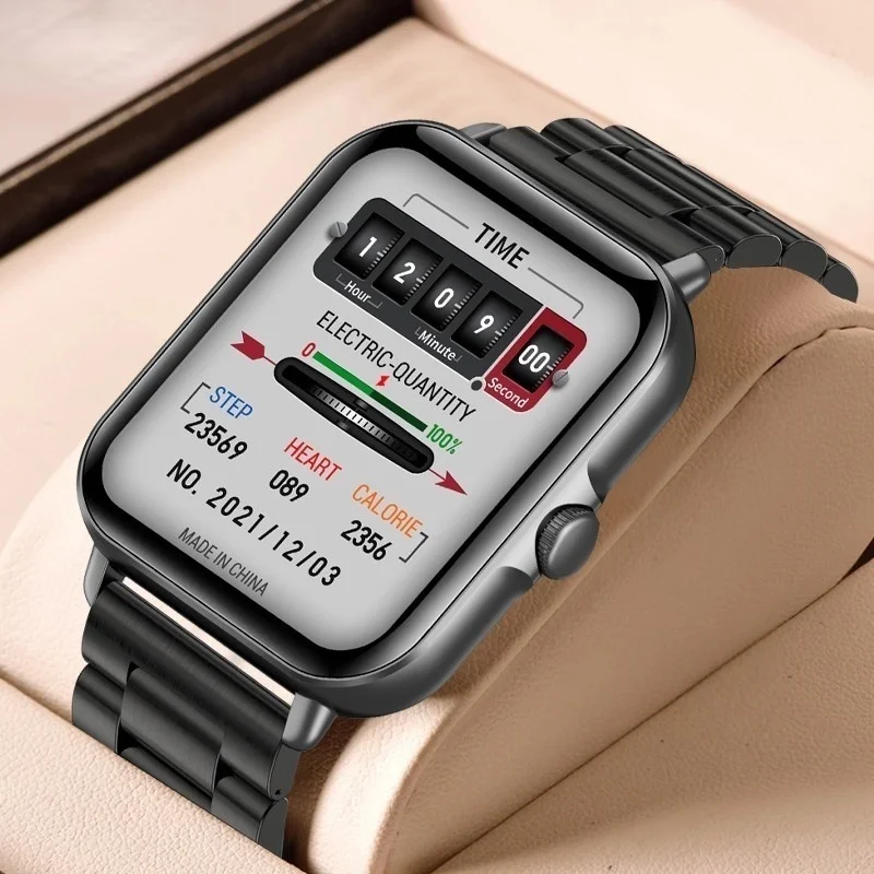

2022 New Bluetooth Calling Smart Watch Men Full Touch Screen Sports Fitness Watch IP67 Waterproof Bluetooth For Android IOS Sale