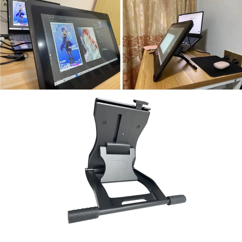 

13-19inch Monitor Mounted LCD Holder Screen Monitor Desk Stand for Wacom DTH167 DTK1661 DTK1660