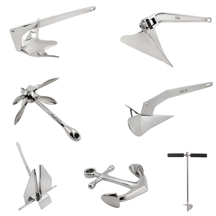 

Yanyu Manufacture Grapnel Folding Anchor For Yacht Kayak Fishing Boat Anchors Marine Hardware