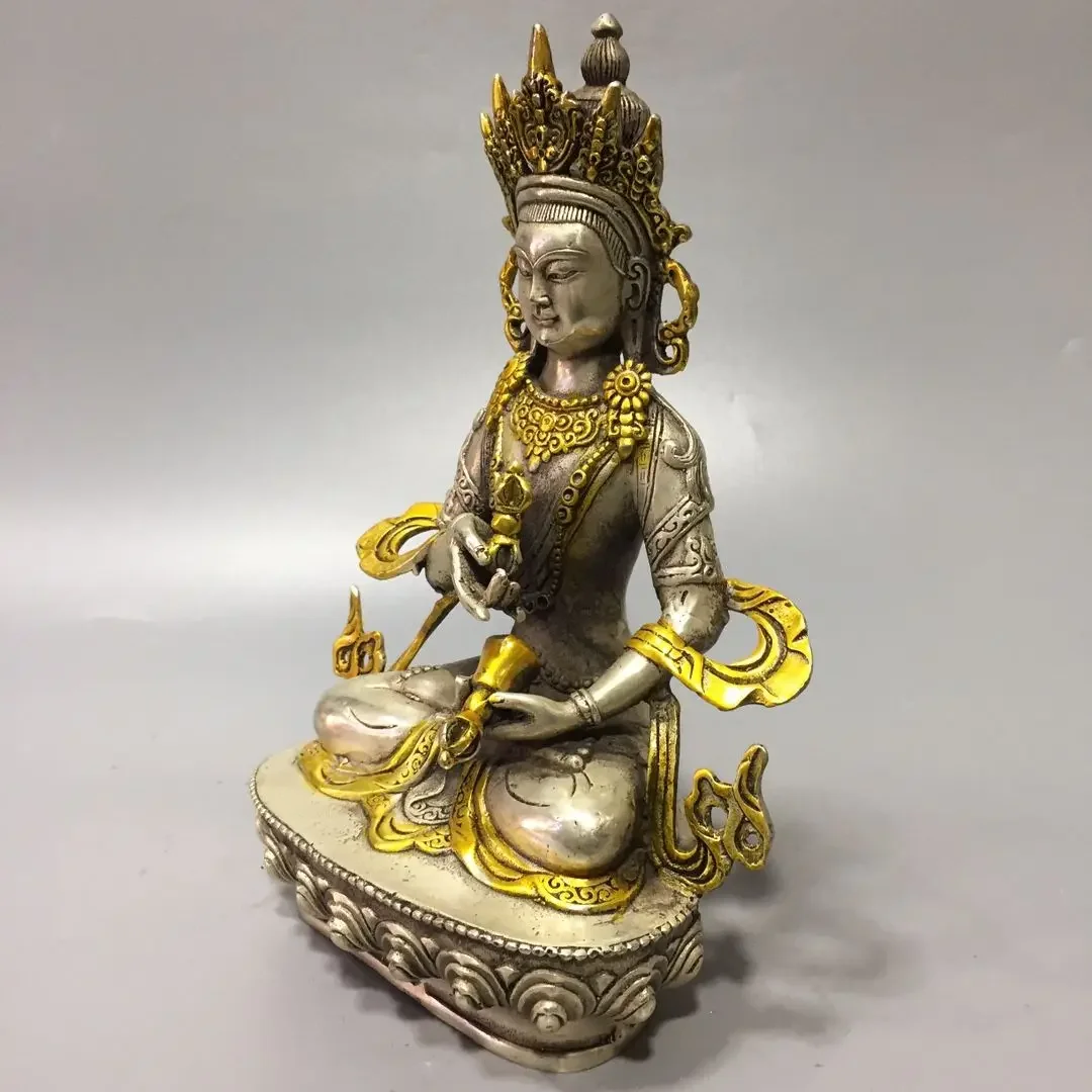 Новая античная бронзовая антикварная коллекция Сострадание Мудрость Пуксиан