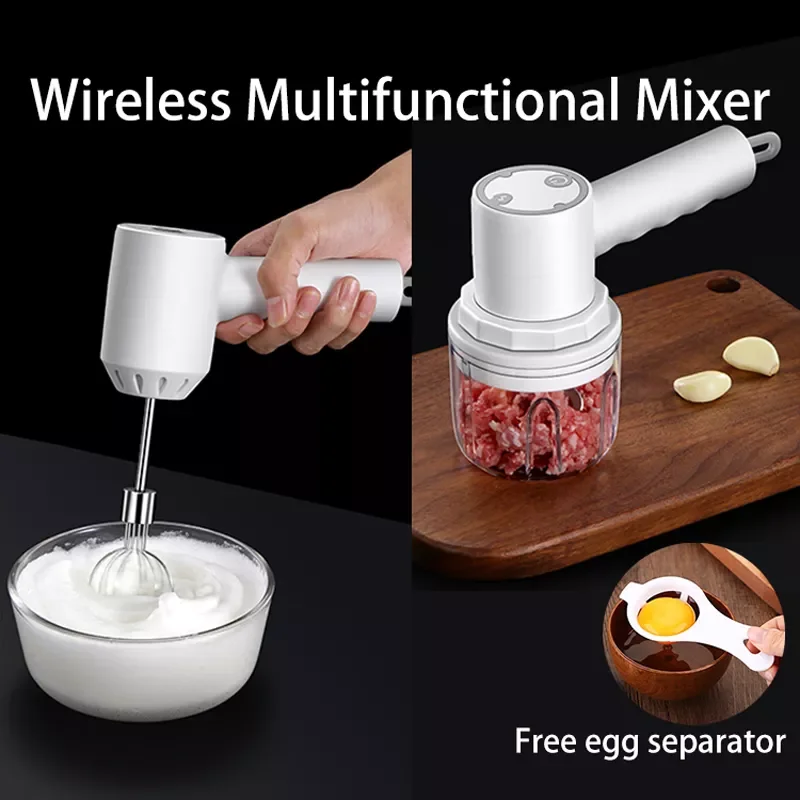 

3 Speed Mini Mixer Electric Food Blender Handheld Egg Beater Automatic Cream Food Cake Baking Dough Mixer
