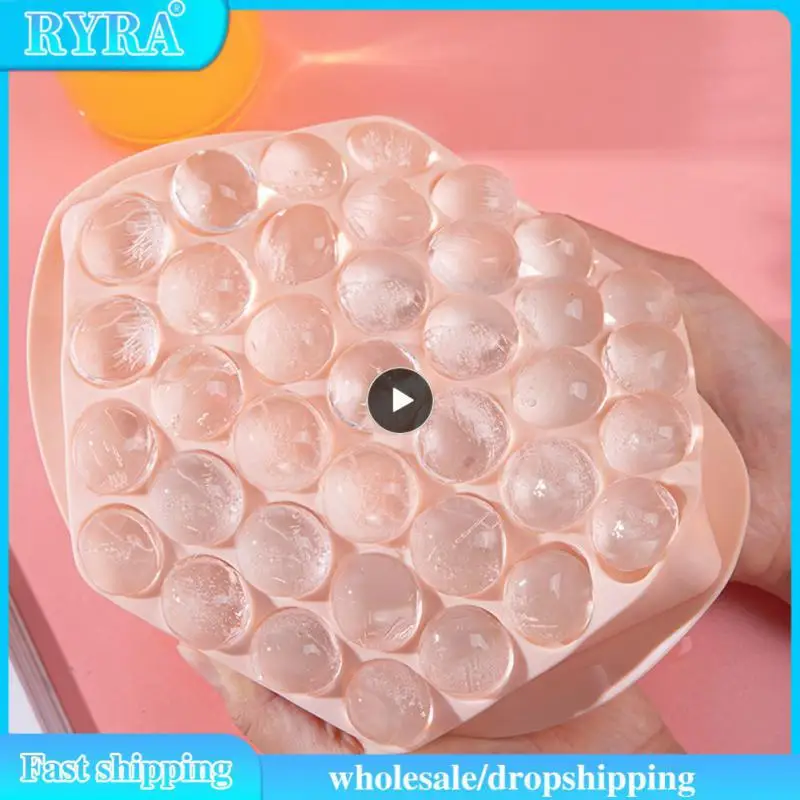 

Ice Mold Diy Ice Cream Mold Round Ice Mould Refrigerator Spherical Diy Moulds Ice Tray Kitchen Tools Ice Hockey Mold