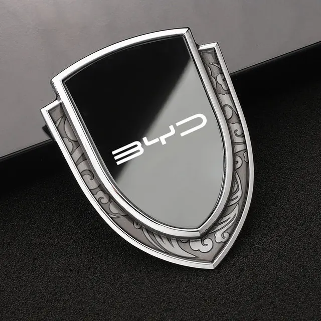 

1 шт. наклейка на боковое крыло автомобиля, наклейка на окна для BYD Yuan Plus Atto, металлическая наклейка, этикетка, эмблема, хромированные автомобильные аксессуары