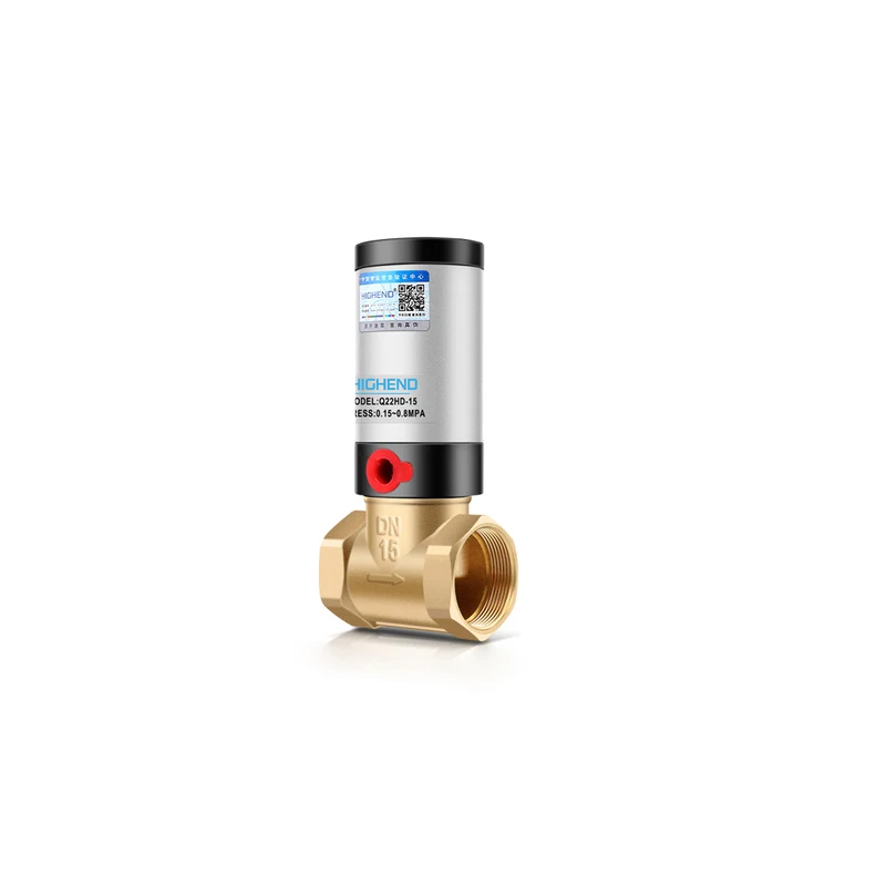 

1/2" Fluid Air Control Valve Q22HD Brass Valve Body Air Control Valve Pneumatic Control Valve