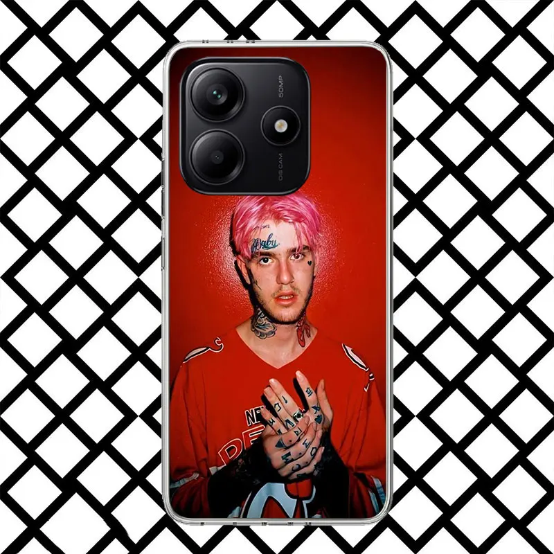Фото Чехол для телефона Lil Peep Hellboy Love для Xiaomi Redmi Note 15 14 14S 13 12 12S 11 Pro Plus 11E 11T 11S 10S 5G, мягкий чехол Fundas Redmi №5