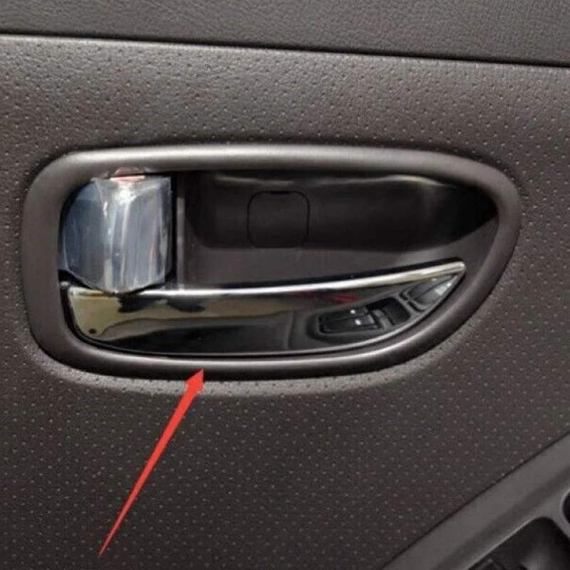 Внутренняя дверная ручка хромированная отделка в сборе 82610-0Q000 82620-0Q000 для Hyundai Elantra