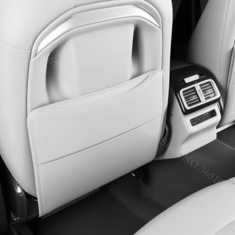 Защитная накладка на спинку сиденья для Audi Q5, искусственная кожа, защита заднего ряда сидений от царапин и грязи, антицарапинная накладка (art.: 3920da8cd46df) - 3920da8cd46df