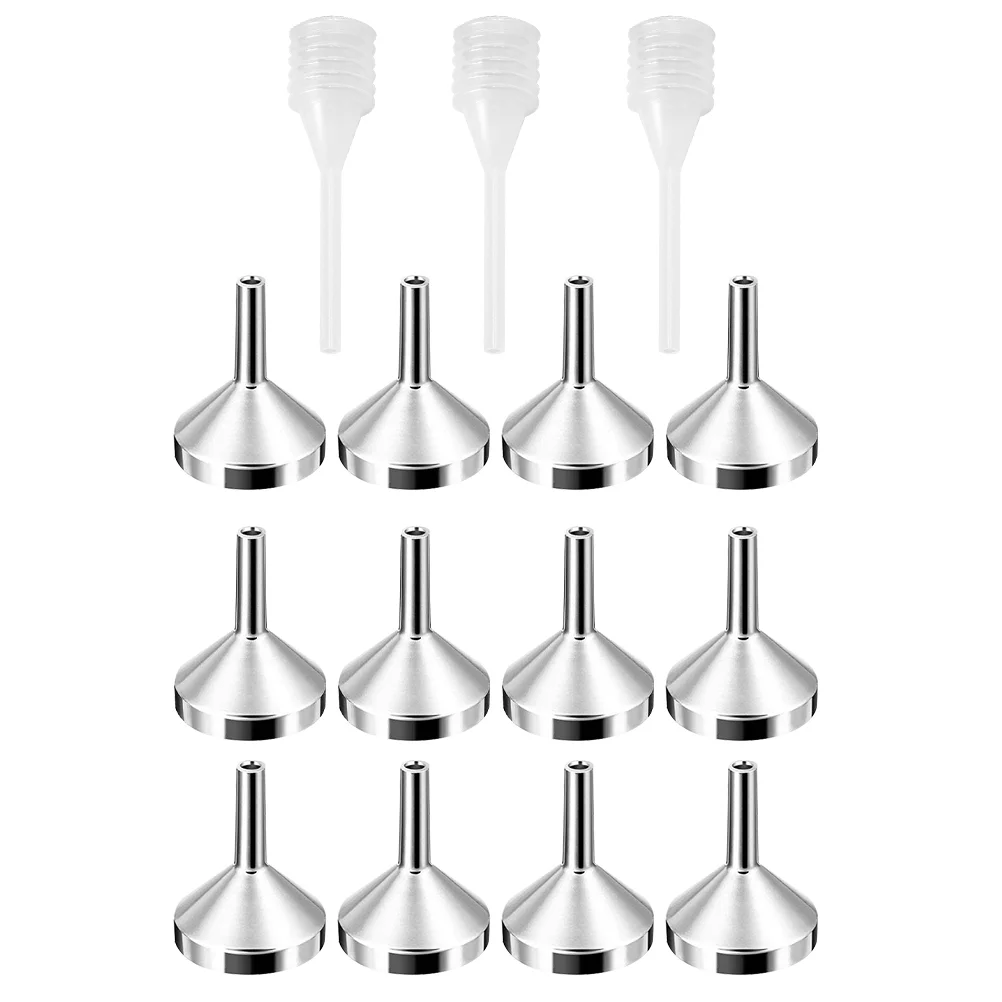 

Funnel Mini Pipettebottles Transfer Liquid Filling Funnels Dropper Dispenser Dispensing Kit Tiny Essential Refilling Metal Set