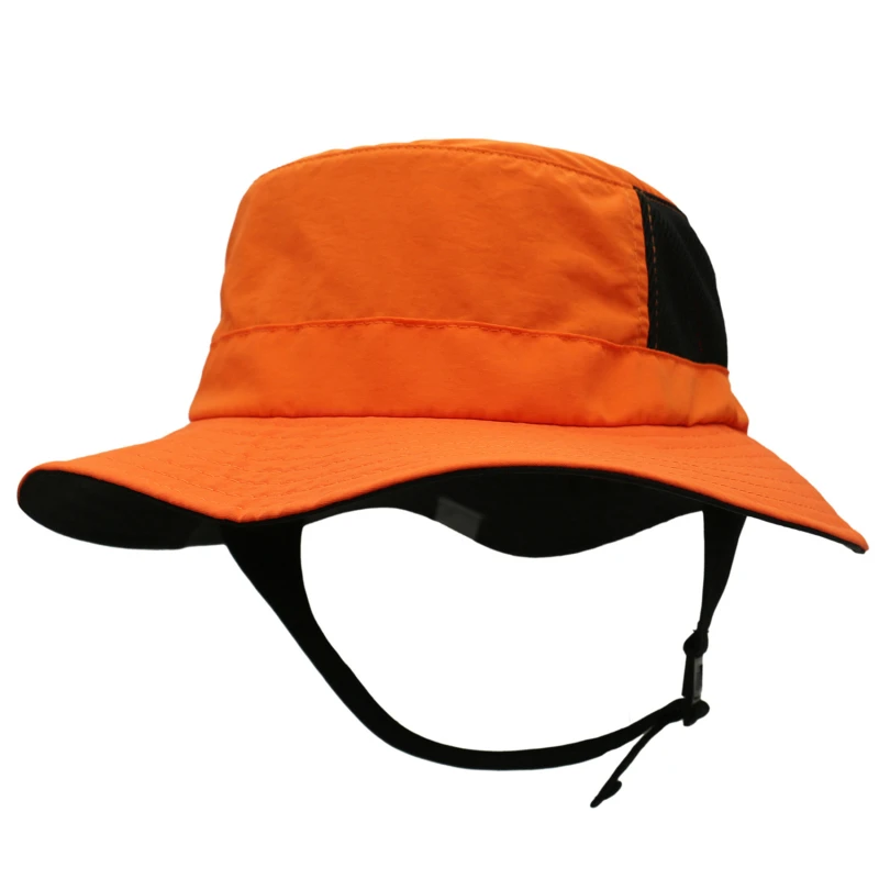 

Пляжная Женская сетчатая дышащая Солнцезащитная шляпа UPF50 + летняя уличная рыболовная Регулируемая шляпа с ремнем для подбородка для водных видов спорта унисекс