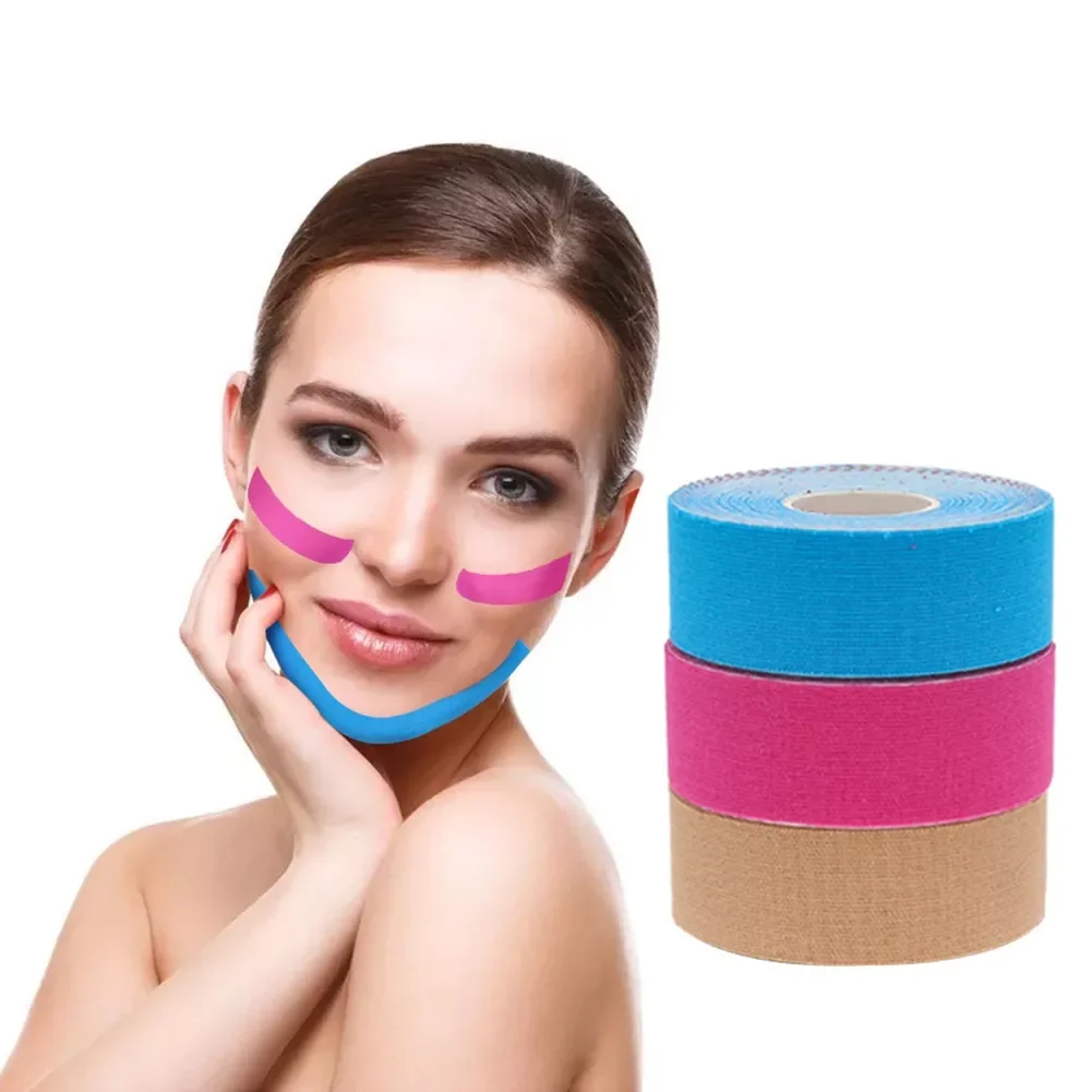 

Kinesiology Tape Beauty Lift Up Wrinkles Reducer Tape Roll Face Lift Eye Anti-Wrinkles for Women Facial Care Tool