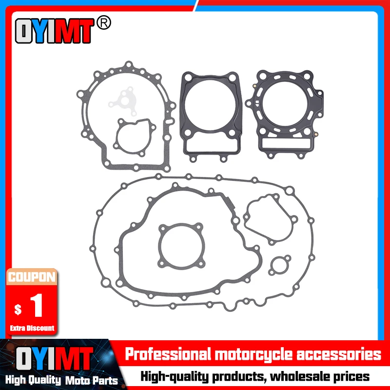 Полная прокладка цилиндра двигателя мотоцикла для CFmoto CF188 CF500 ATV UTV 500cc CF500DXD CF 188 500