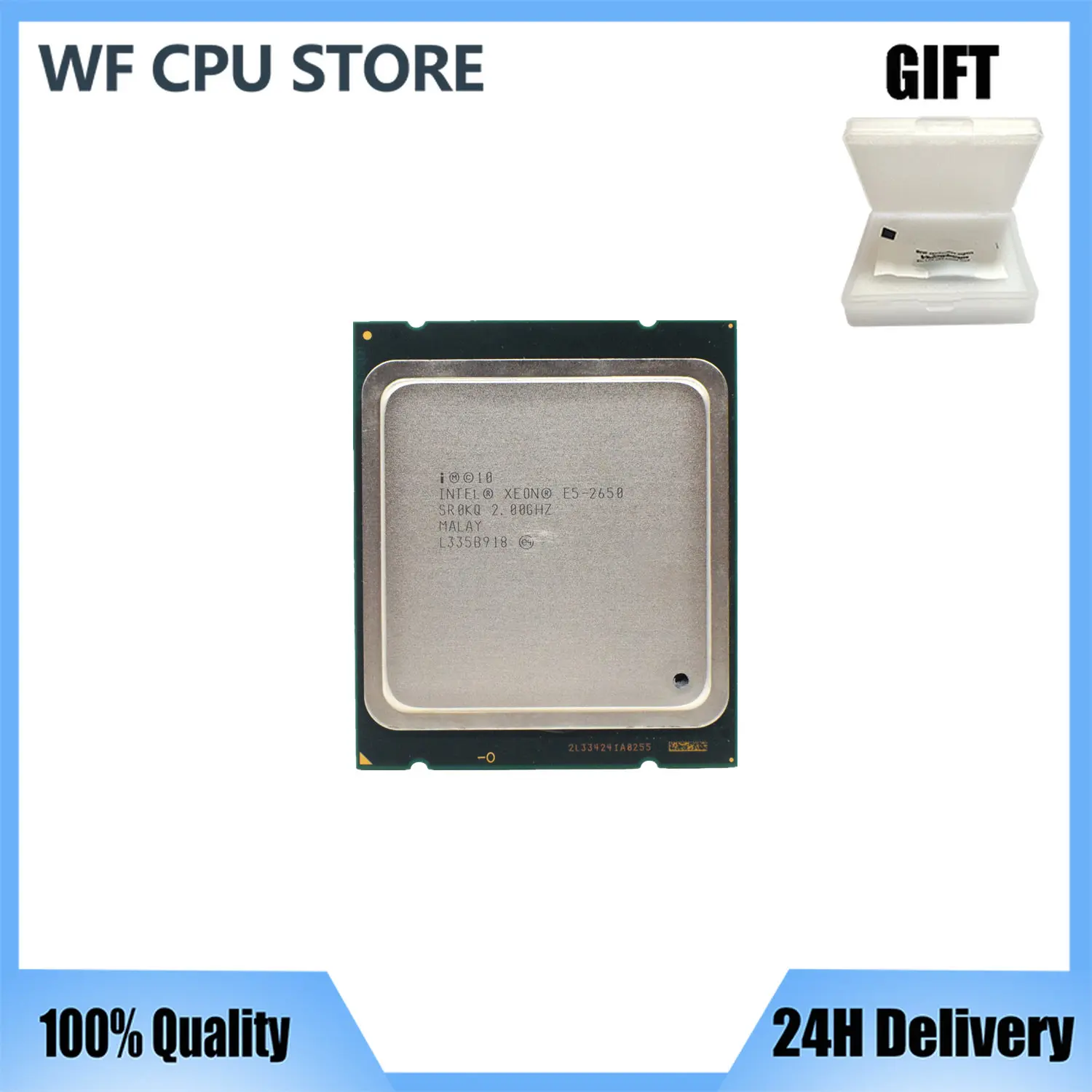 

Процессор INTEL XEON E5 2650 SR0KQ C2 8 ядер 2,0 ГГц 20 МБ 8 ГТ/с 95 Вт LGA 2011