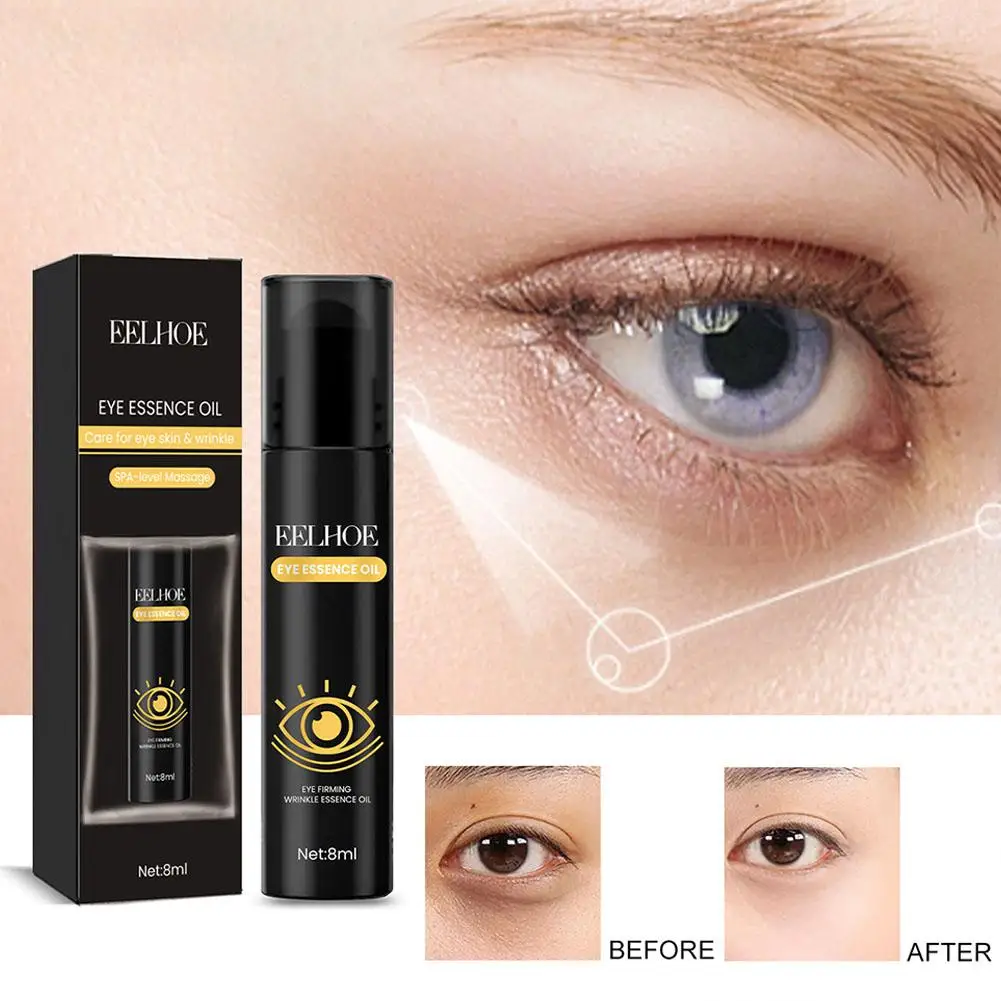 

Retinol Eye Serum Removal Wrinkle Anti Aging Massage Fade Fine Dark Eyes Essence Oil Remove Eye Bags Circles Firming Lines A2B9