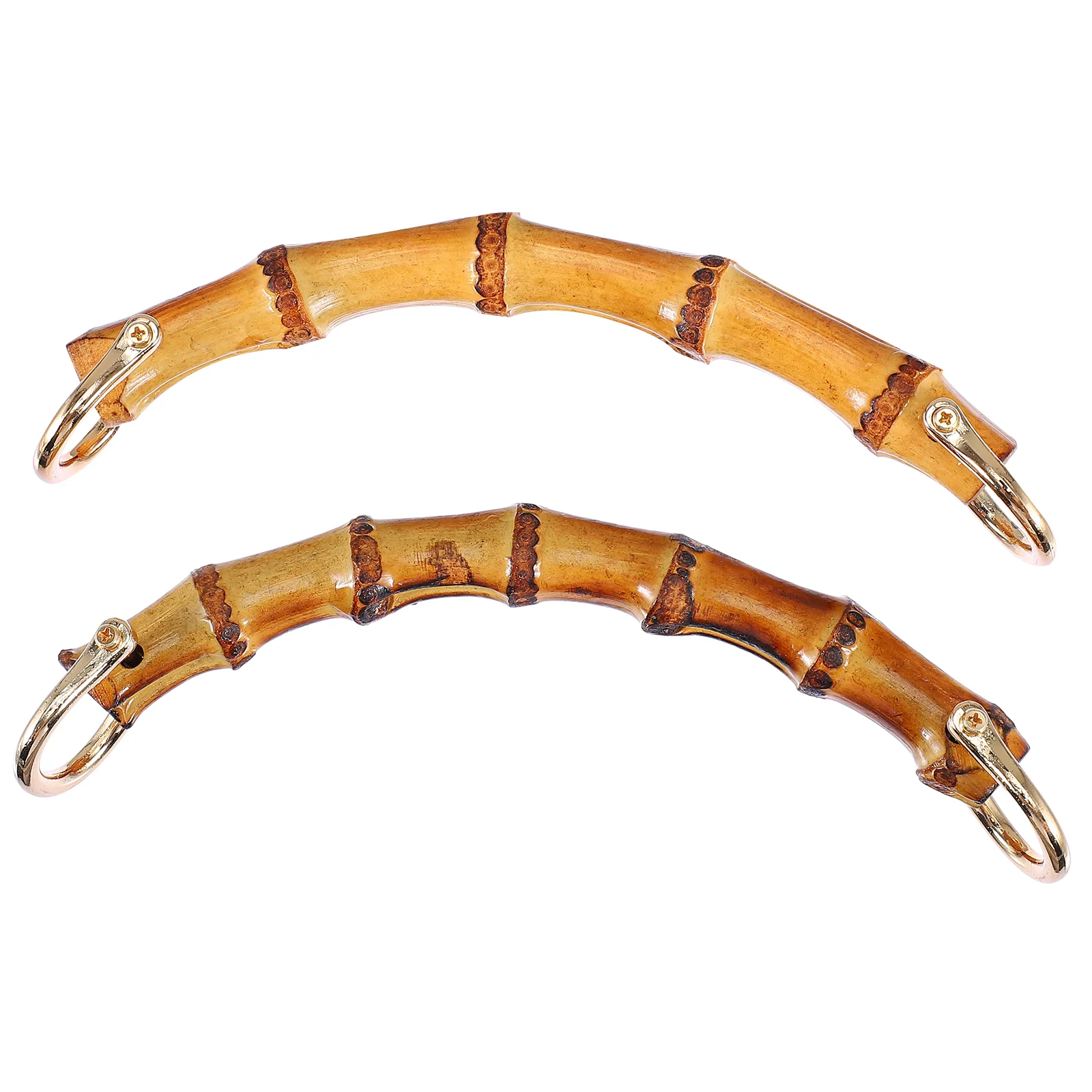 

2Pcs DIY Handbag Purse Joint Handles Creative Handbag Making Handles