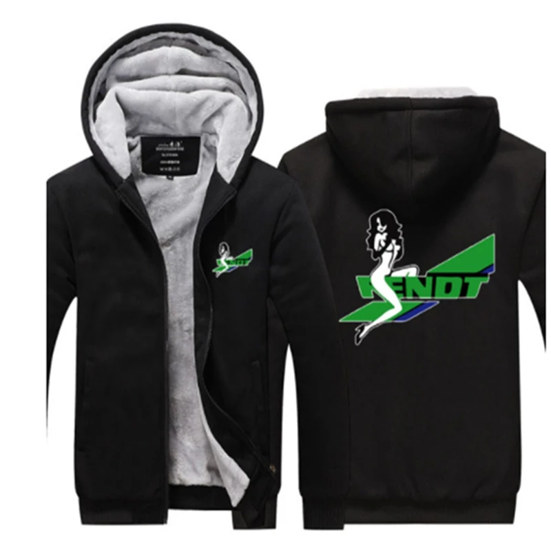 

2022 New pattern men's jacket FEOGA car logo for coat winter casual zipper thicken sweatshirt fashion clothes