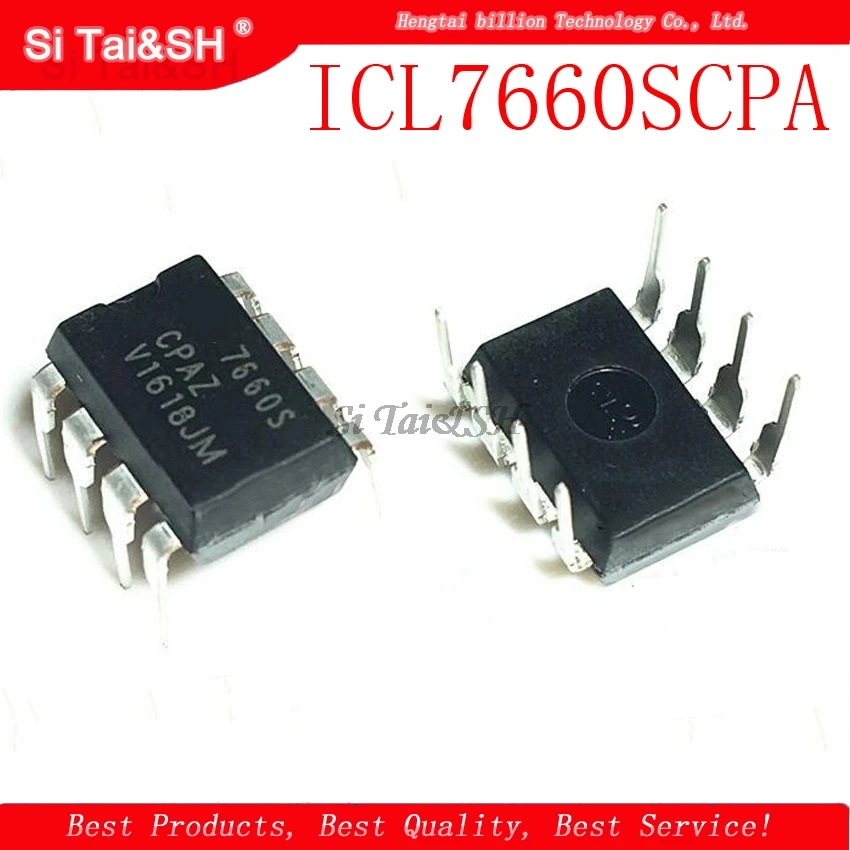 

10 шт./лот ICL7660SCPA ICL7660S 7660 line DIP8 Оригинал аутентичный