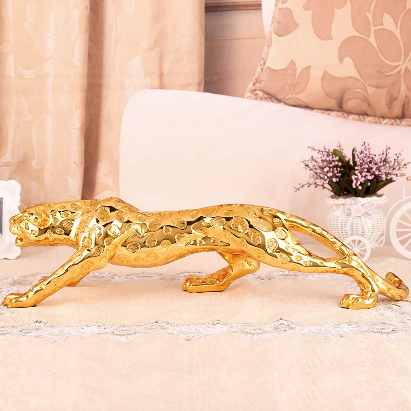 Lucky money is as good as water leopard car accessories ddecoration high-end Jushi 6564 crafts halloween Arts Decoration Brass