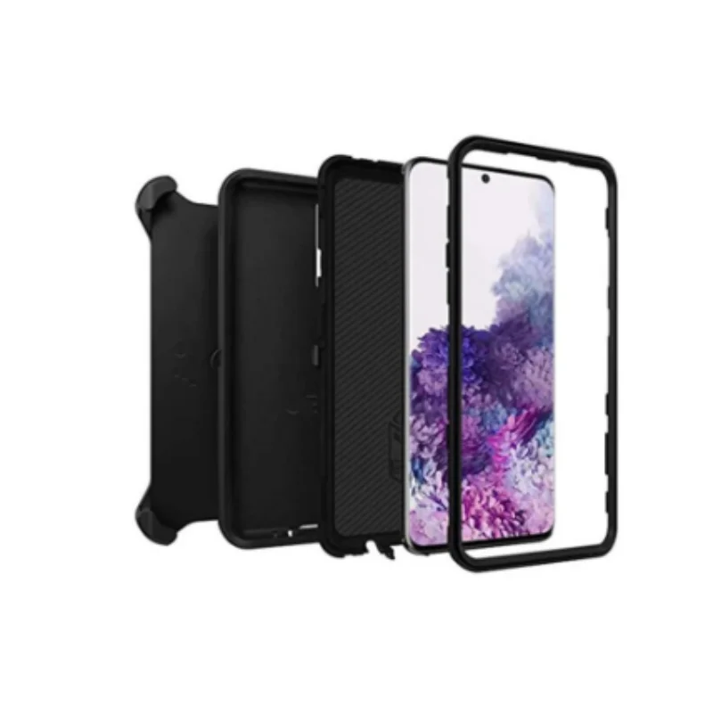 New With Clip For Otter Mechanical Type Defender Series Box For Samsung S20 Ultra S21 Case S22Plus s23 ultra With Package