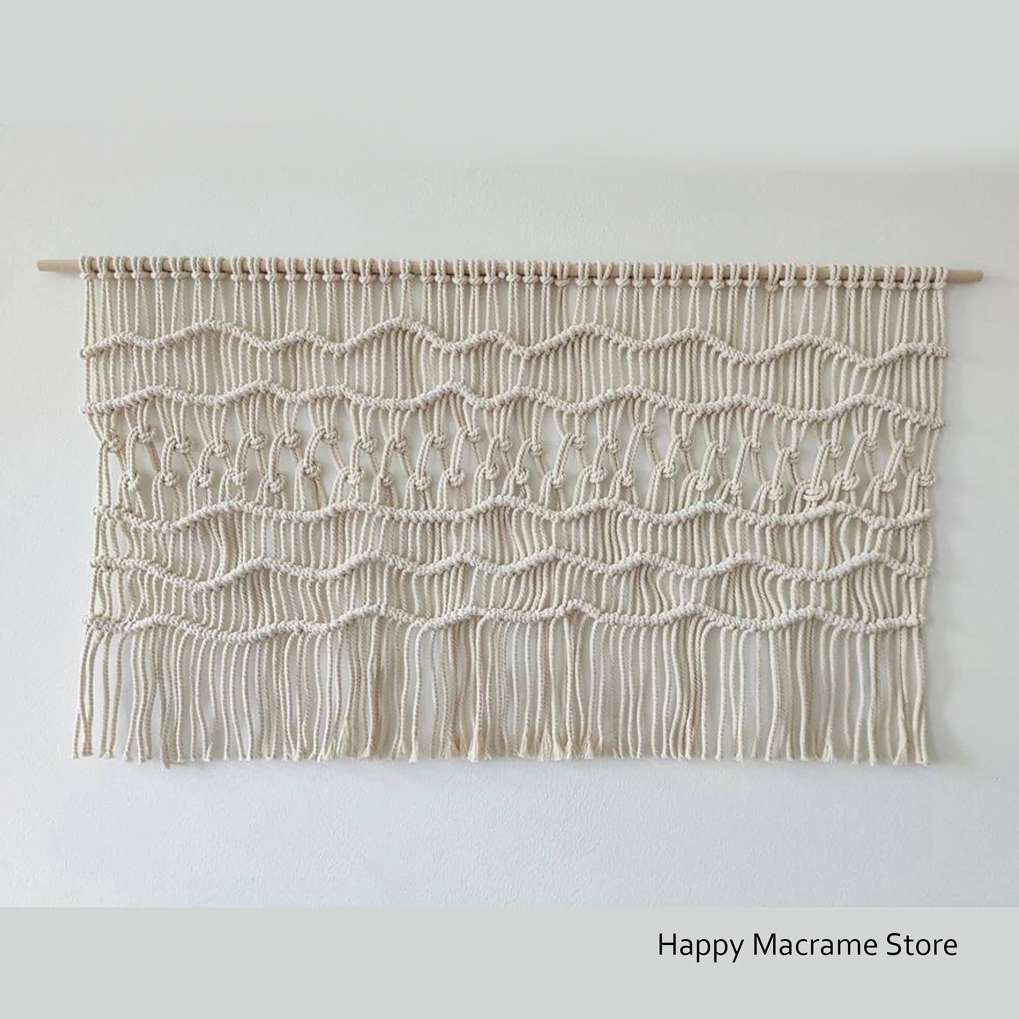 Макраме настенное плетеное искусство современный гобелен домашнее