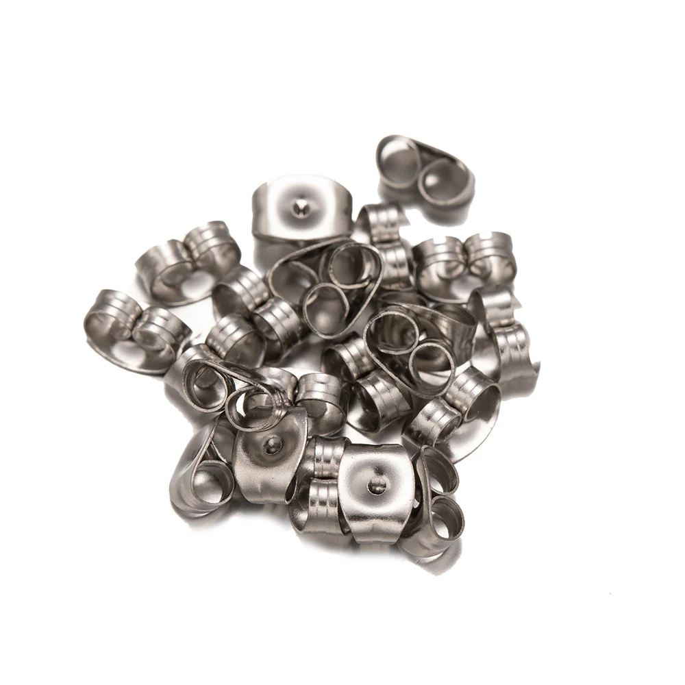 Серьги из нержавеющей стали дизайн петли для ювелирных изделий ручной работы 8 мм