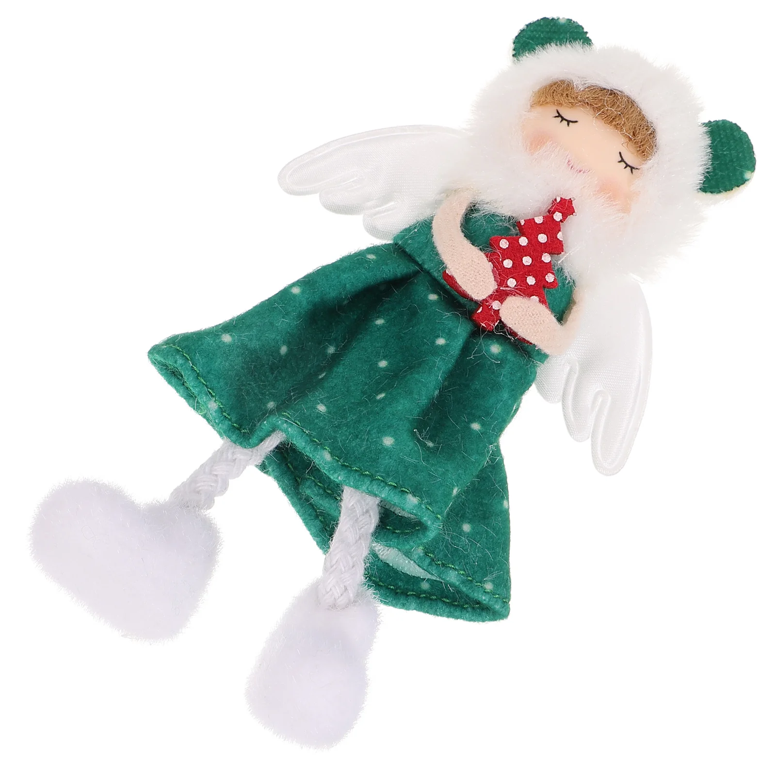 

Elf Angel Pendantation Christmas Tree Hanging Angel Pendant Small Ornaments Fabric DIY