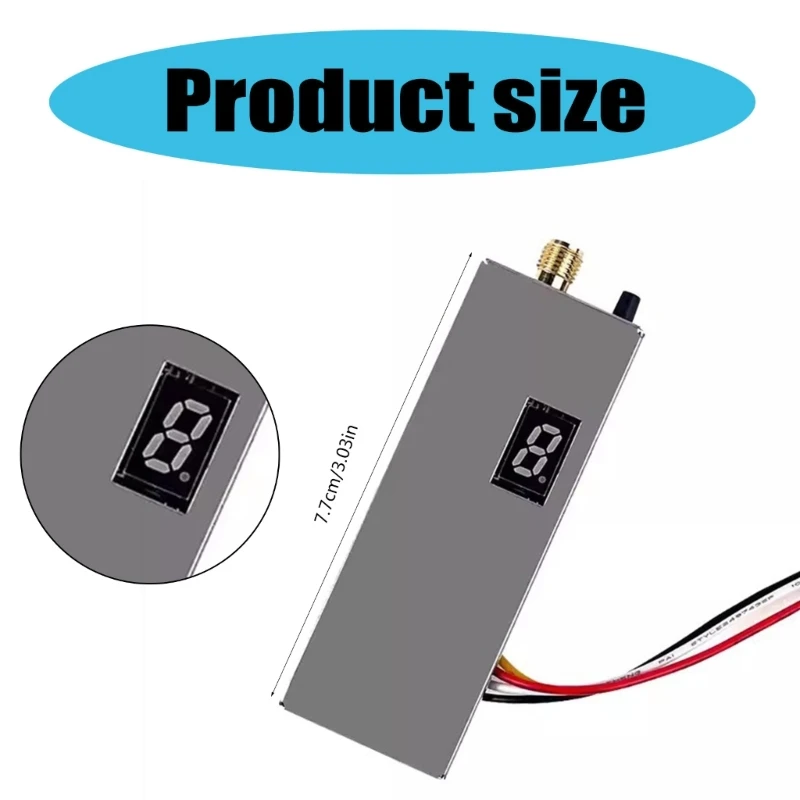 Передача изображений 1.2G 1.6W FPV передатчик для БПЛА с фиксированным крылом Multirotors