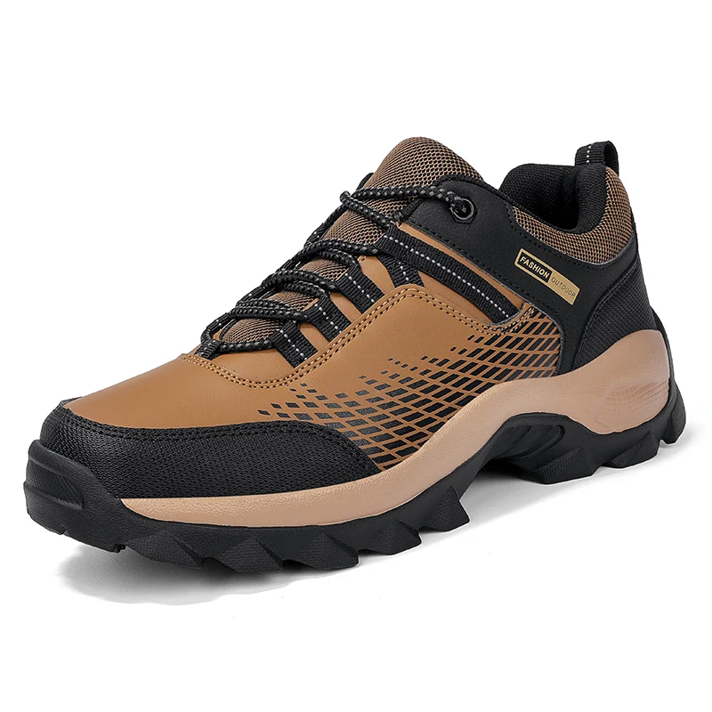 New Arrival Men Hiking Shoes Outdoor Jogging Trekking Men Sneakers Ultralight Wear-resistant Sport Shoes Male Climbing Sneakers