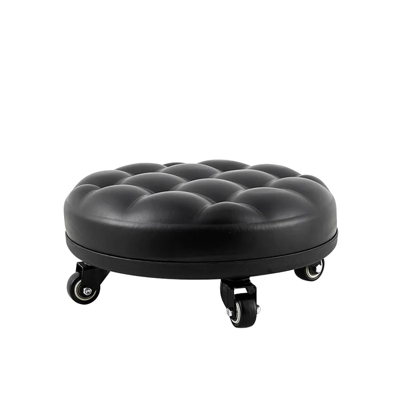 

Pulley stool household pulley low stool beautiful seam floor cleaning bench sofa stool simple and creative toddler round stool