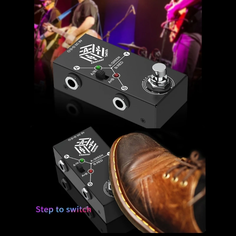 Переключатель каналов ABY Селектор линии AB Гитарная педаль эффектов True Bypass