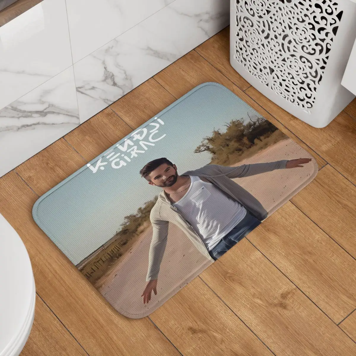 Kendji Girac Коврики для унитаза ванной Коврик Ковер Плитка