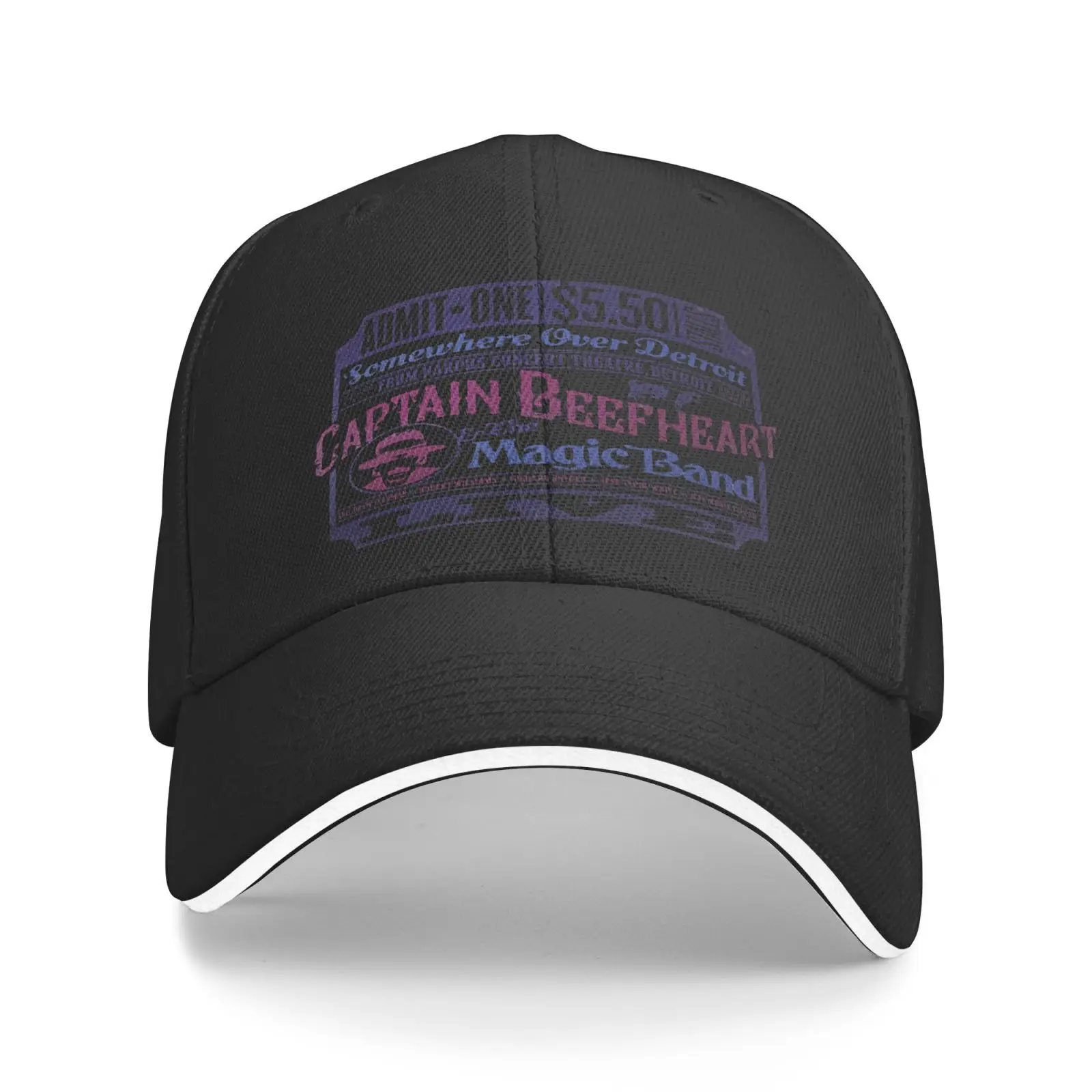 

Captain Beefheart Somewhere Over Detroit Hats For Men Man Hat Cowboy Hat Men Knitted Balaclava Women's Caps Summer Cap For Boy