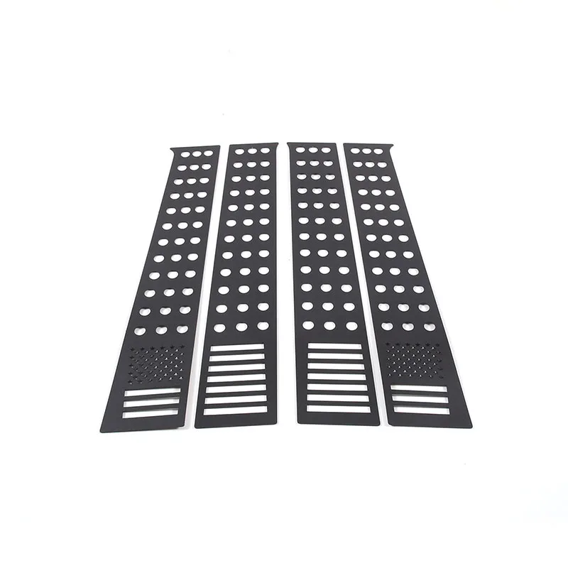 

Для Ford Ranger Wildtrak 2015-2021 алюминиевый сплав автомобильное окно в-столб центральный столб отделка стикер автомобильные аксессуары