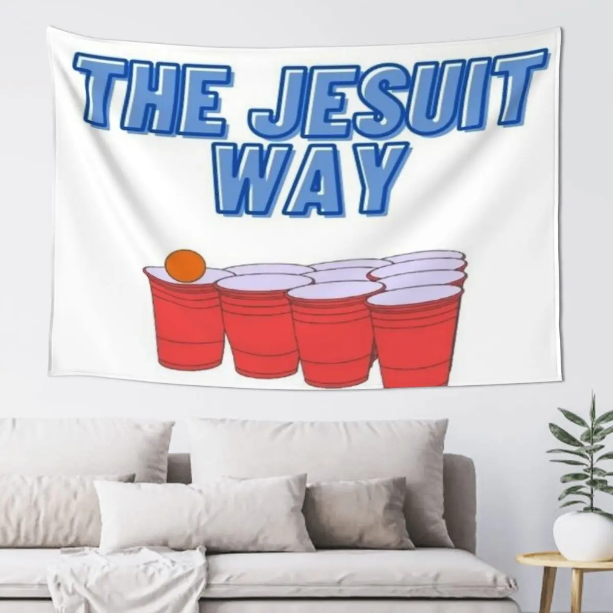 The Jesuit Way гобелен Декор для комнаты милый спальни настенный