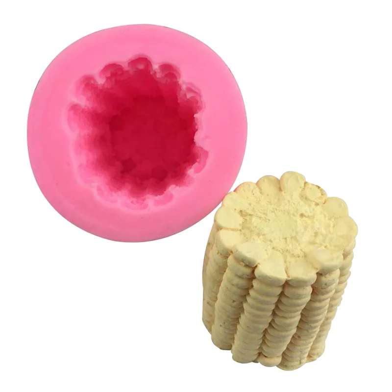 

3D Three-dimensional Corn Mousse Cake Mold Food grade silicone chocolate cake mold